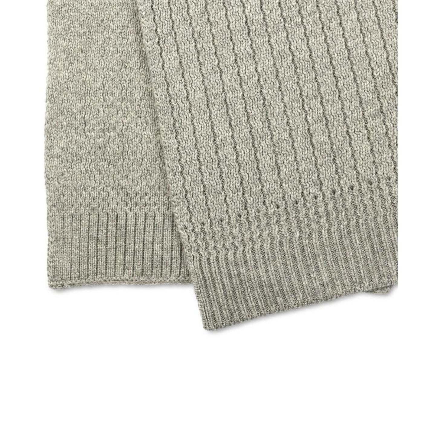Men's Racked Ribbed Scarf