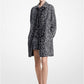 Ocelot Cotton and Silk Jacquard  Balmacaan
