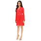 Women's Pleated Mini Dress, Regular & Petite