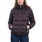 Women's Hooded Packable Bomber Puffer Coat