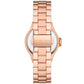 Women's Mini-Lennox Three-Hand Rose Gold-Tone Stainless Steel Bracelet Watch 33mm