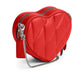 Heart Crossbody 14 with Pillow Quilting
