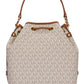 Michael Michael Kors Monogram Drawstring Bucket Bag