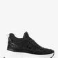 Muse Glitter Chain-Mesh Trainer