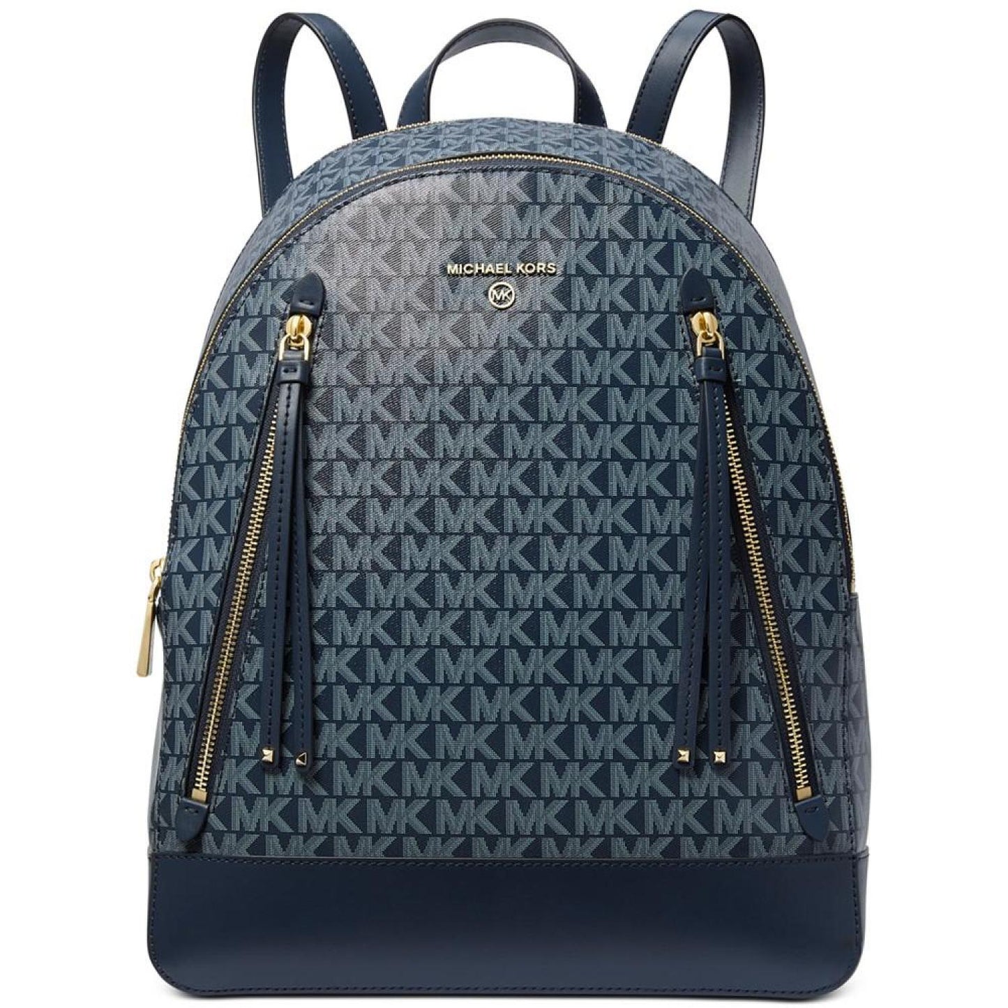 Logo Brooklyn Large Double Zip Backpack