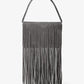 Ali Fringed Suede Clutch