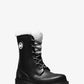 Montaigne Faux Shearling-Lined PVC Rain Boot