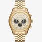 Oversized Lexington Gold-Tone Watch