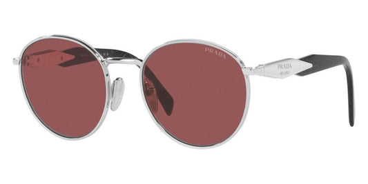 Prada Women's PR-56ZS-1BC08S Fashion 54mm Silver Sunglasses