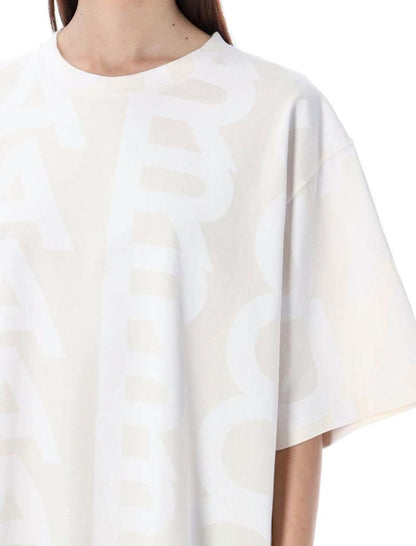 Marc Jacobs Monogram Patterned Crewnek T-Shirt