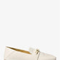 Tiffanie Leather and Empire Signature Logo Mule