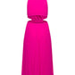 Michael Michael Kors Pleated Sleeveless Midi Dress