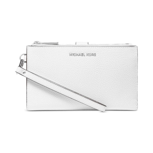 Adele Double Zip iPhone 7 Plus Leather Wristlet