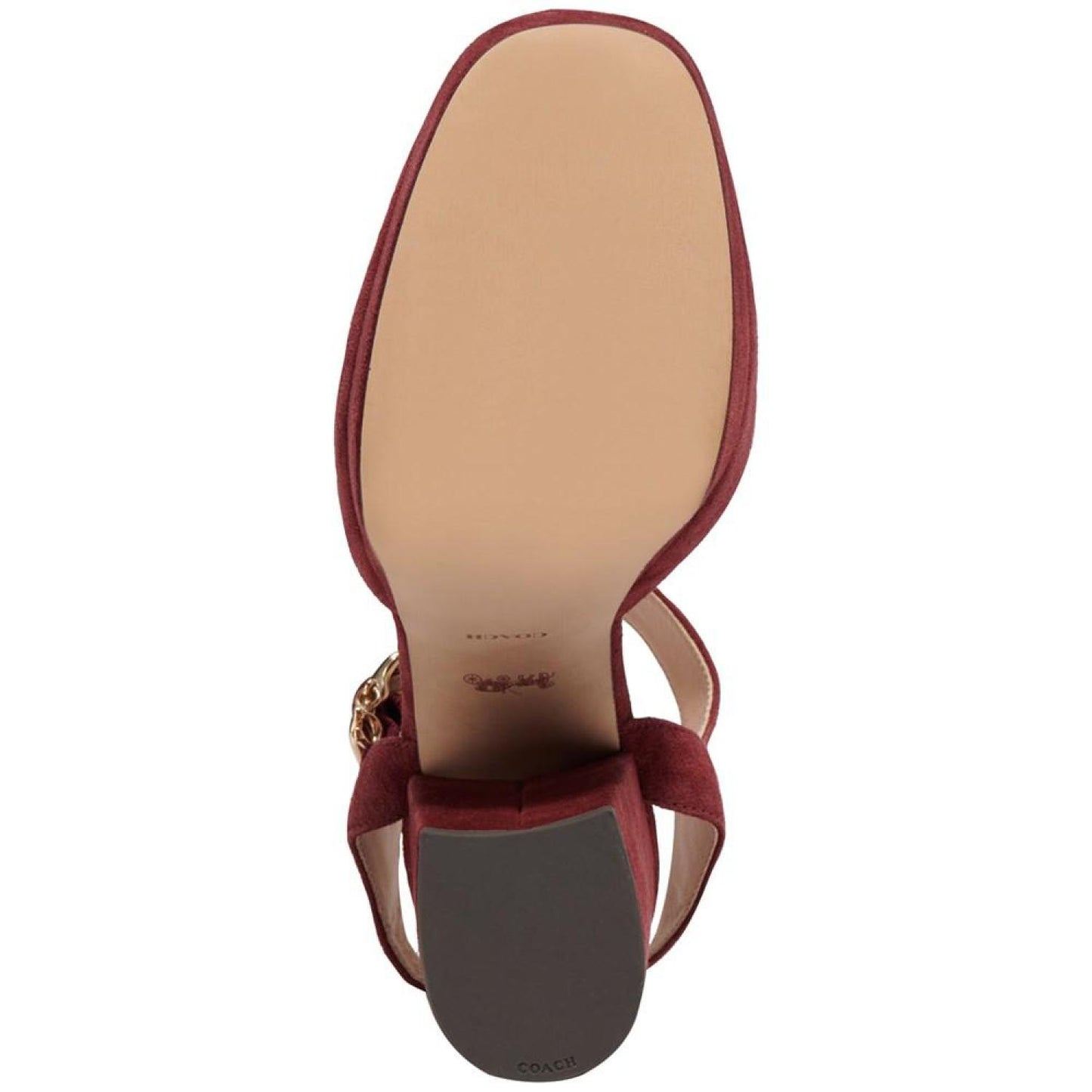 Women's Isabella Ankle-Strap Platform Block-Heel Pumps