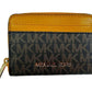 Michael Kors Jet Set Travel MK Signature  Card Case Wallet