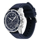 Men's Kent Navy Silicone Strap Watch 44mm
