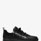 Keating Leather Zip and Lace-Up Sneakers