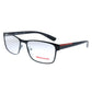 Prada Linea Rossa Lifestyle PS 50GV 1AB1O1 53mm Unisex Rectangle Eyeglasses 53mm