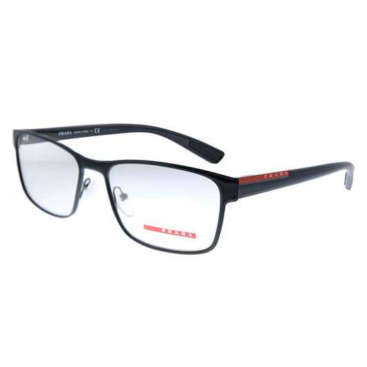 Prada Linea Rossa Lifestyle PS 50GV 1AB1O1 53mm Unisex Rectangle Eyeglasses 53mm