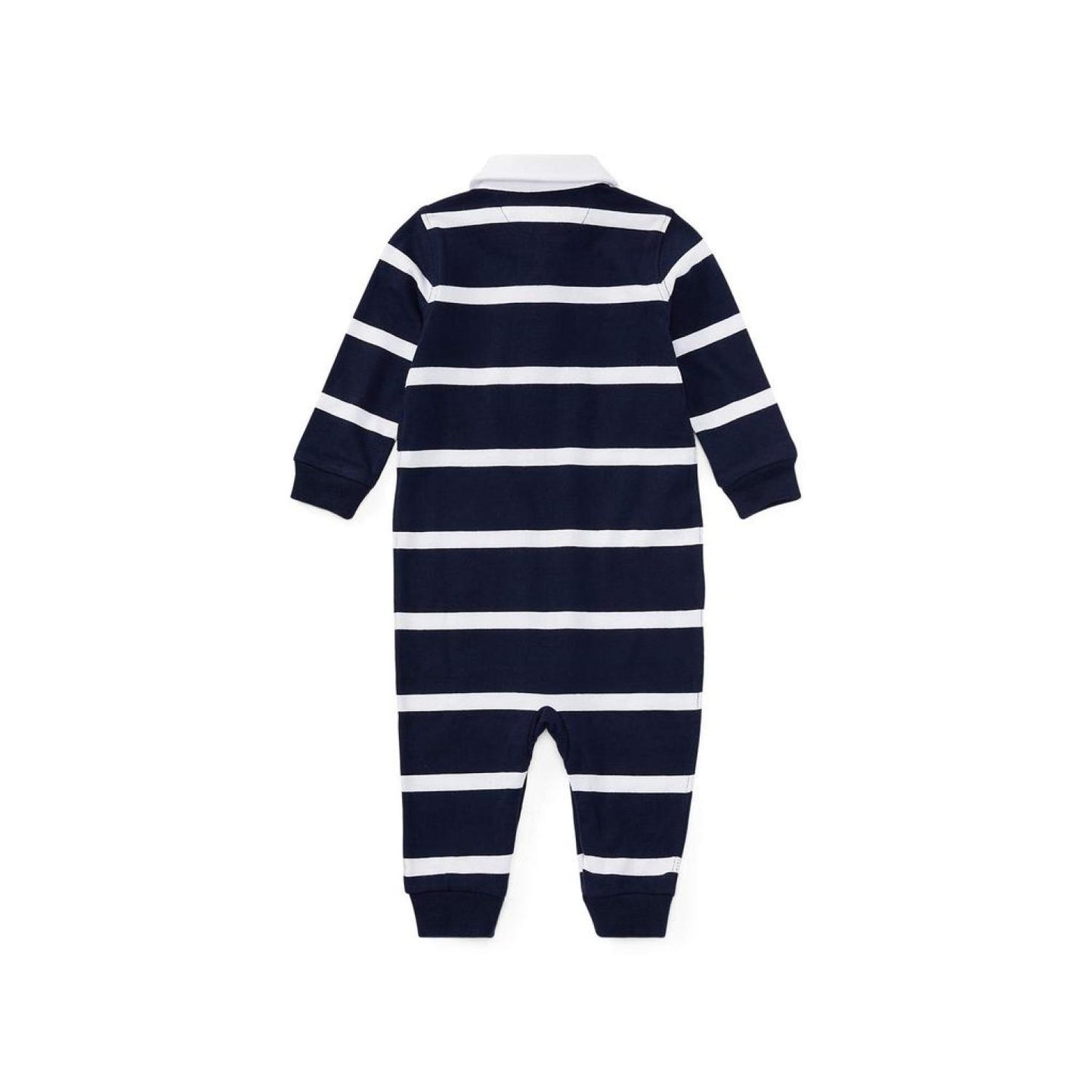 Striped Cotton Rugby Coverall (Infant)