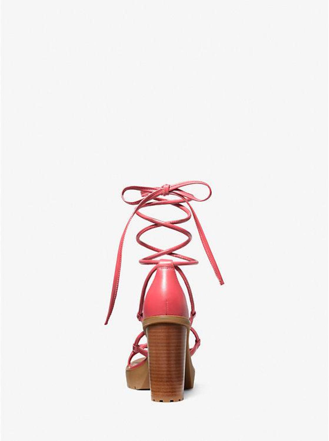 Vero Leather Platform Sandal