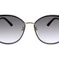 Gucci GG 0589SK 001 Cat-Eye Sunglasses