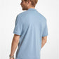 Cotton Half-Zip Polo Shirt