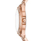 Women's Lennox Quartz Three-Hand Rose Gold-Tone Stainless Steel Watch 37mm