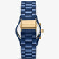 Runway Navy-Tone Watch