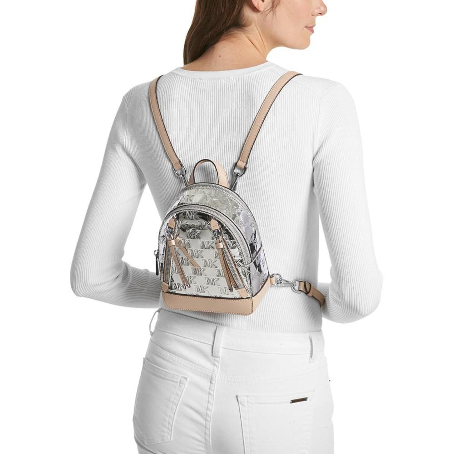 Logo Extra Small Convertible Messenger Backpack