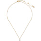 Little Luxuries Gold-Tone Pavé & Crystal Square Pendant Necklace, 16" + 3" extender
