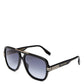 Brow Bar Aviator Sunglasses, 58mm