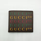 Gucci 100 Centennial Men's  Leather Bifold Wallet