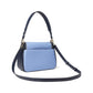 Hudson Color-Blocked Pebbled Leather Medium Convertible Flap Shoulder Bag