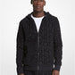 Logo Terry Cotton Blend Zip-Up Hoodie