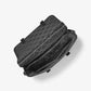 Hudson Pebbled Leather Messenger Bag with Pouch