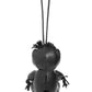 Furla Fringed Padded Teddy Bear Keyring