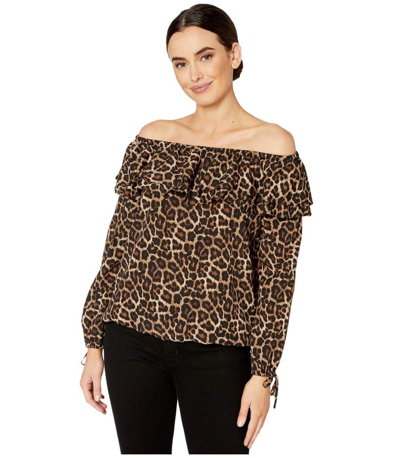 Ruffle Peasant Top