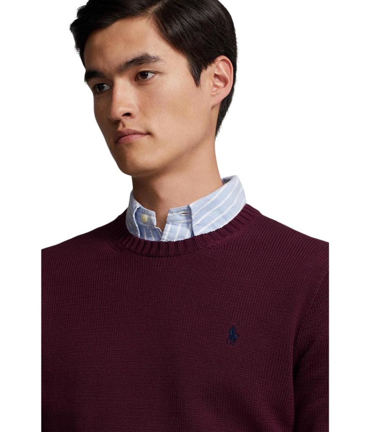 Cotton Crewneck Sweater