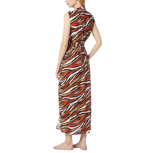 Women's Sleeveless Wrap Dress Cover-Up