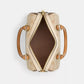 Coach Outlet Rowan Satchel In Blocked Signature Canvas