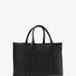 Luisa Medium Pebbled Leather Tote Bag