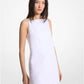 Cotton Blend Mini Dress