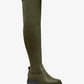 Cyrus Faux Stretch Suede Over-The-Knee Boot