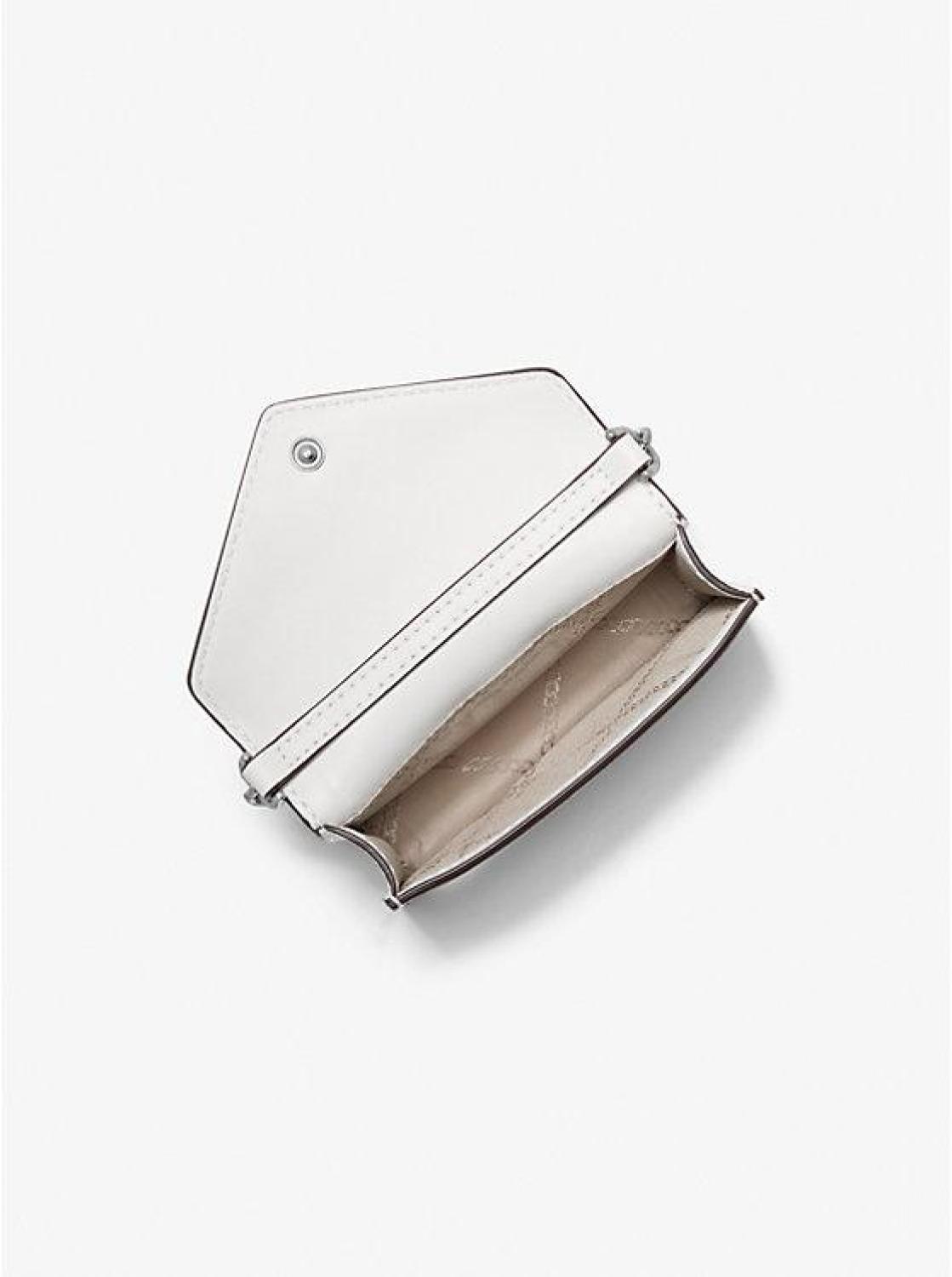 Jet Set Micro Saffiano Leather Envelope Crossbody Bag