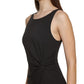 Twist-Front Scuba-Crepe Sheath Dress