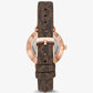 Pyper Logo and Rose Gold-Tone Watch and Bracelet Set