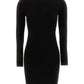 Michael Michael Kors Ribbed Zip-Up Dress