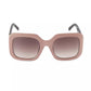 53MM Square Colorblocked Sunglasses