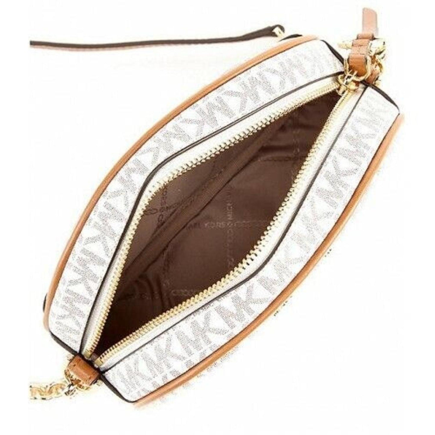 Michael Kors Women's Jet Set Charm Oval Camera Crossbody Bag